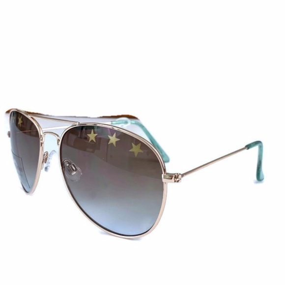 JUICY COUTURE Sunglasses Aviator Star Metal Ultraviolet Protection - Picture 2 of 6